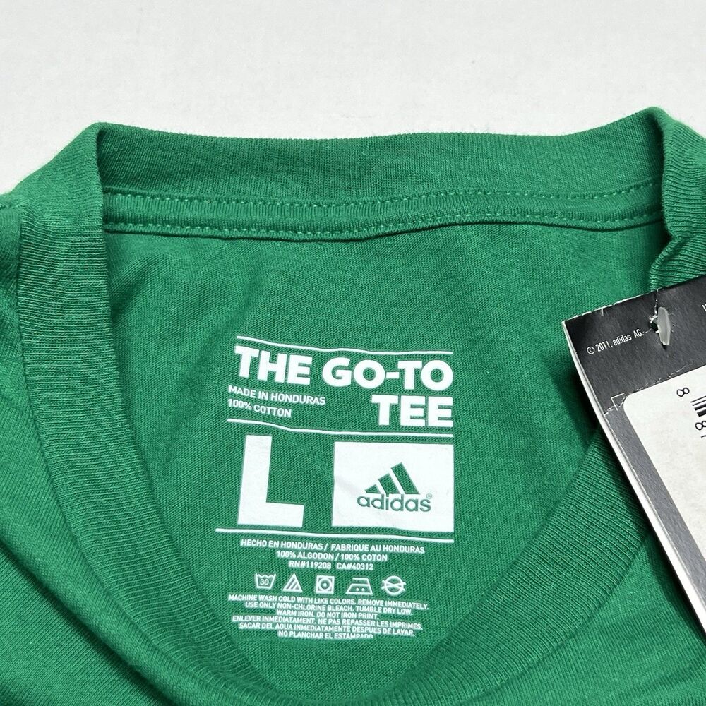 Adidas Mens Seleccion Nacional de Mexico Futbol Soccer The Go-To Tee Shirt New L - Picture 5 of 6